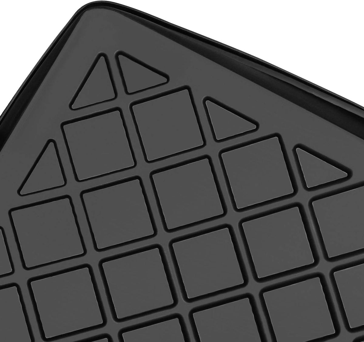 Waterproof Rear Trunk Cargo Mat Liner Black Y99071