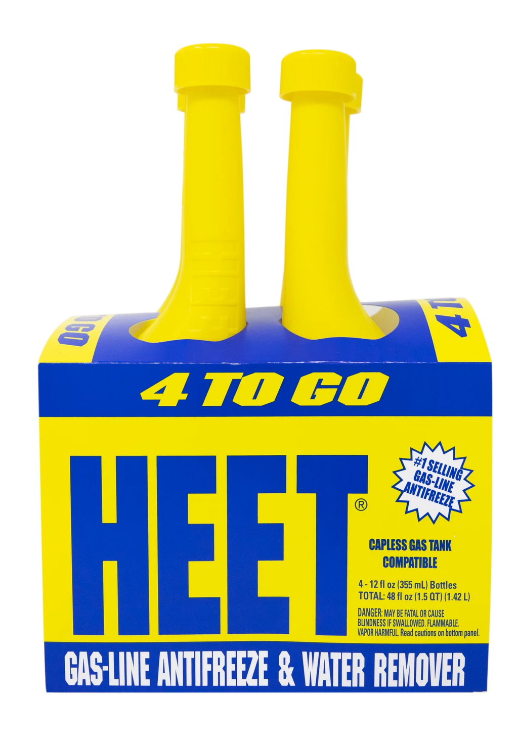 Gas-Line Antifreeze & Water Remover Pack of 4 W878
