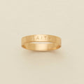 Handstamped Gold Filled Ring U174