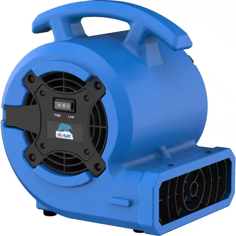 1/8 HP Air Mover Carpet Dryer Floor Blower Fan Blue H91550