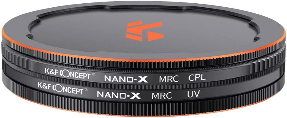67mm Circular Polarizer & UV Protection Filter Kit (2 pcs) H697