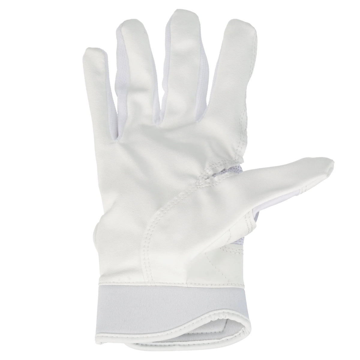 White Large Fastpitch Softball Batting Gloves G38300