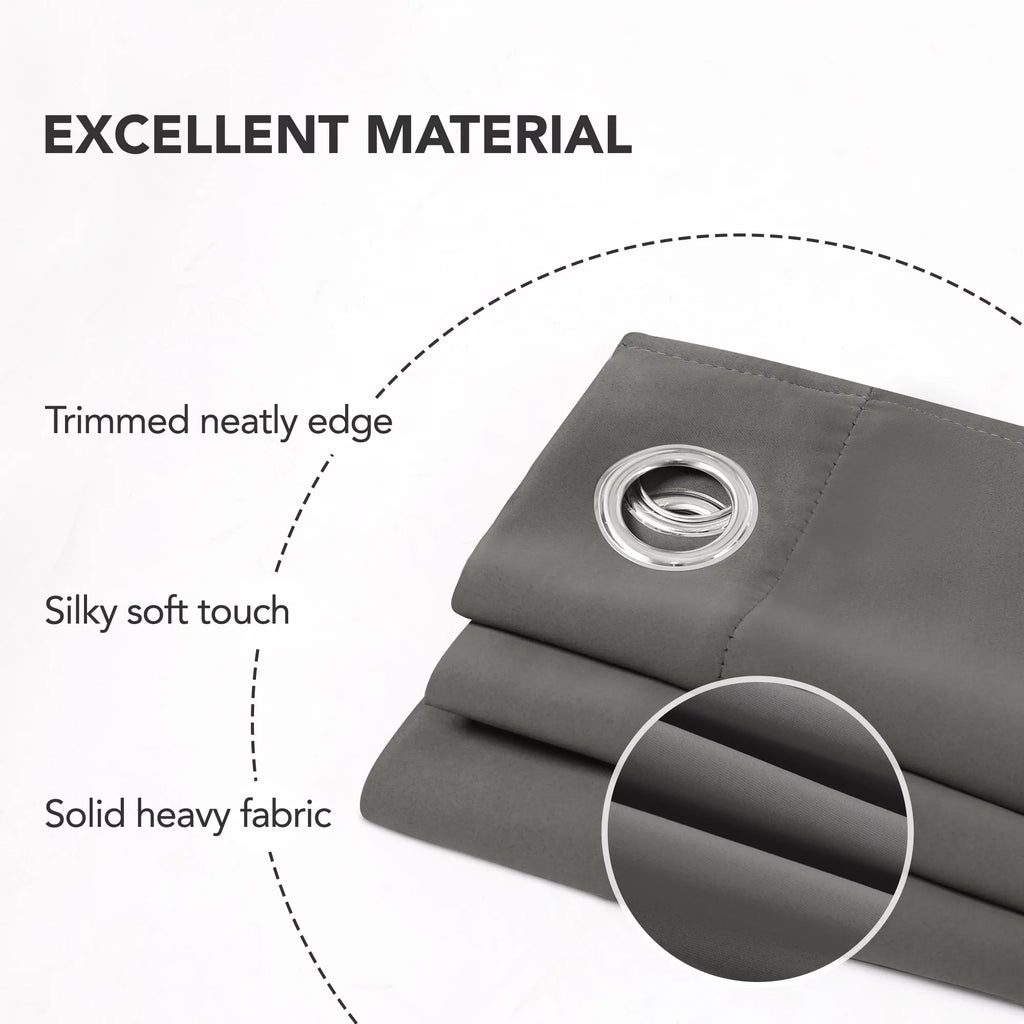 Blackout Curtains 2 Panels Q5216