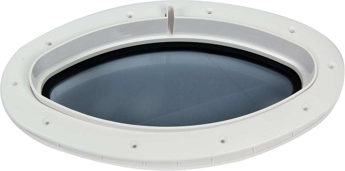 Pair of 16” x 8-5/8” Oval Opening Portlight Porthole Replacement Window N5762