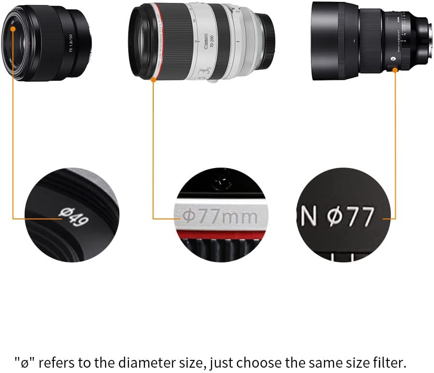67mm Circular Polarizer & UV Protection Filter Kit (2 pcs) H697
