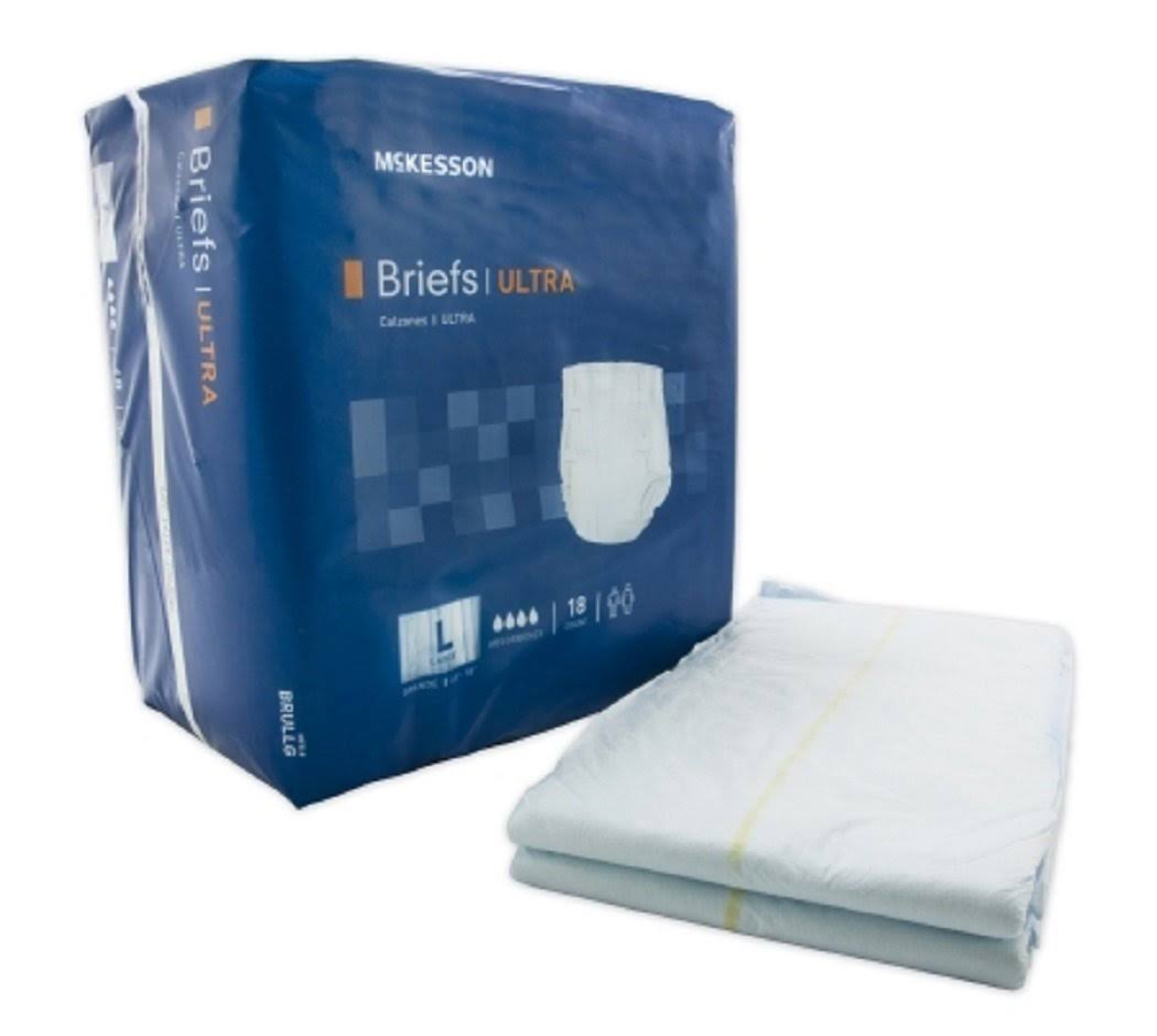 Large Ultra Absorbency Briefs Case of 72 E42369