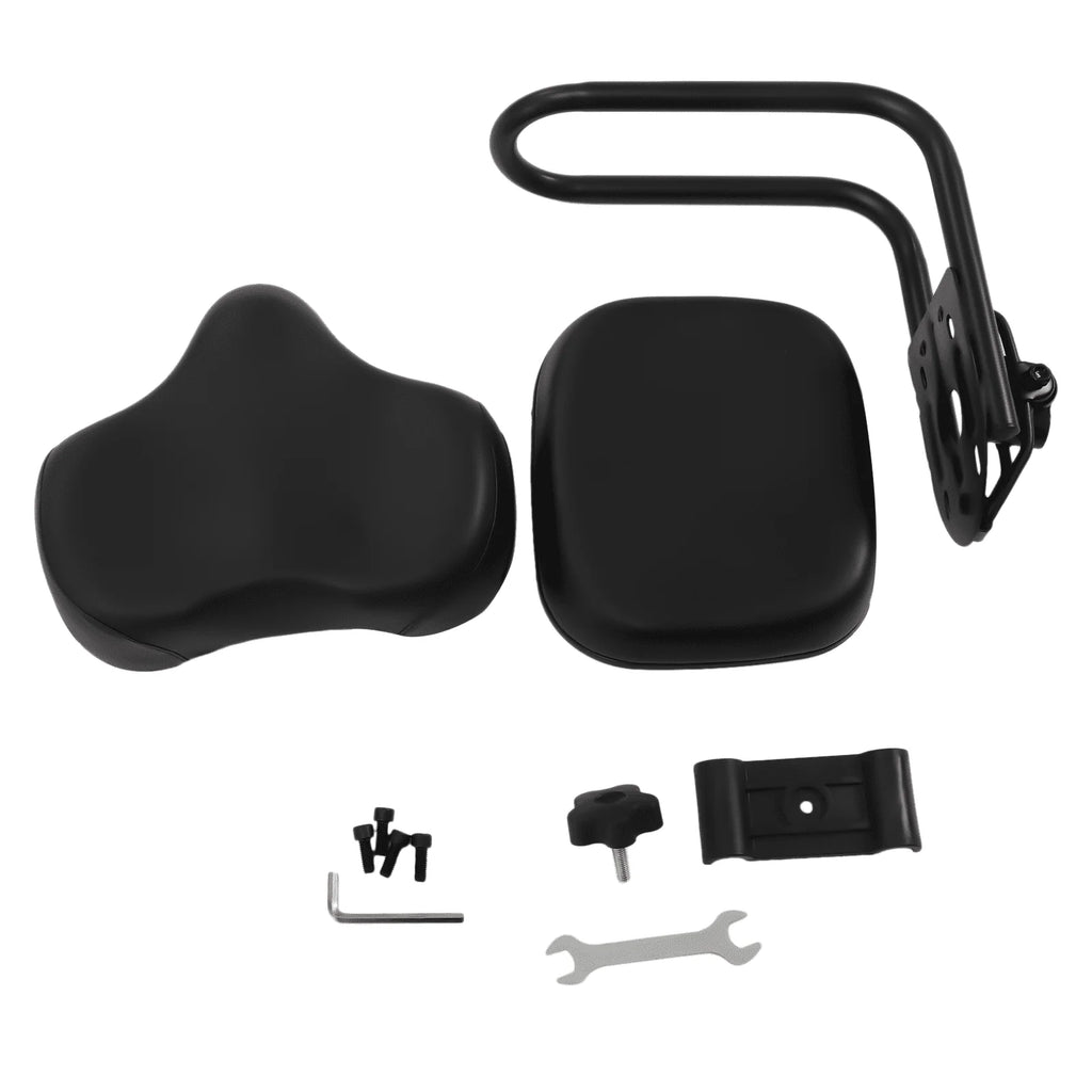 Wide Comfort Tricycle Bike Saddle Seat Cushion Pad With Back Rest A656