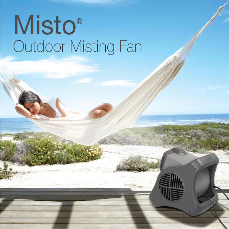 Tall Outdoor Misting Fan J4448