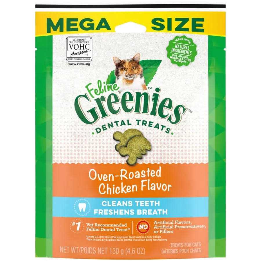 Oven Roasted Chicken Flavor Dental Cat Treats M289548