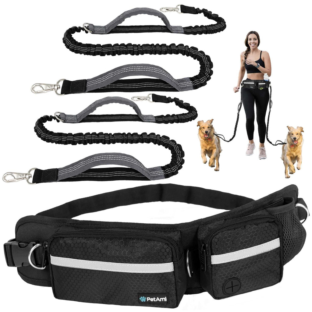 Hands Free Dog Leash Belt Bag O469