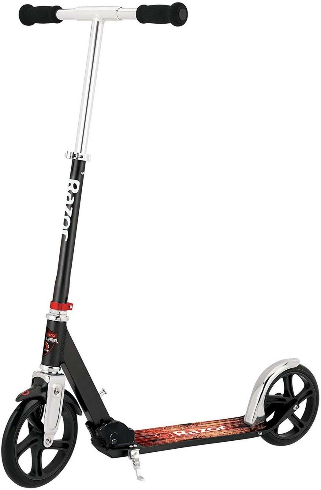 Black Anodized Aluminum Kick Scooter S523