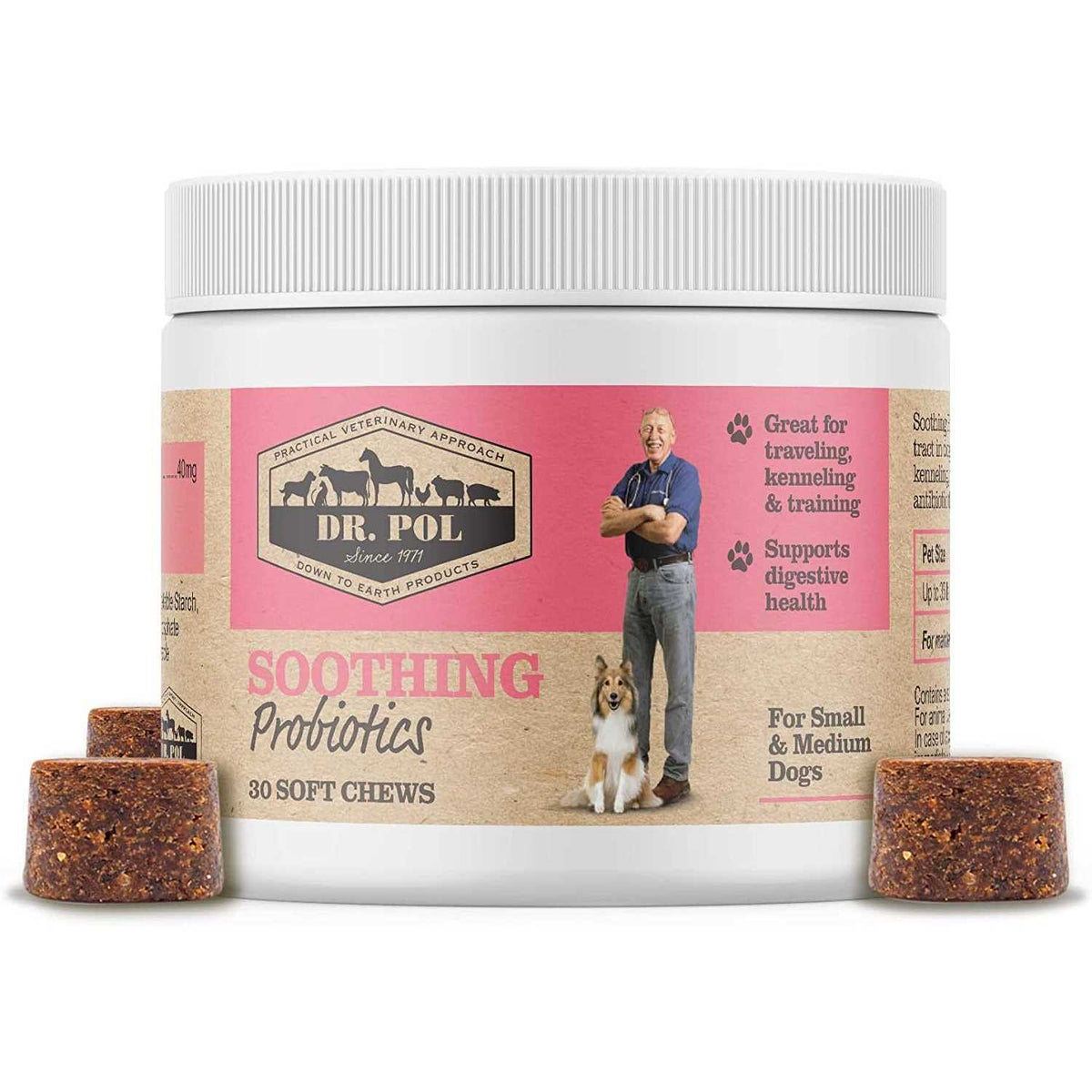 Probiotic Chews for Dogs Small & Medium X5772