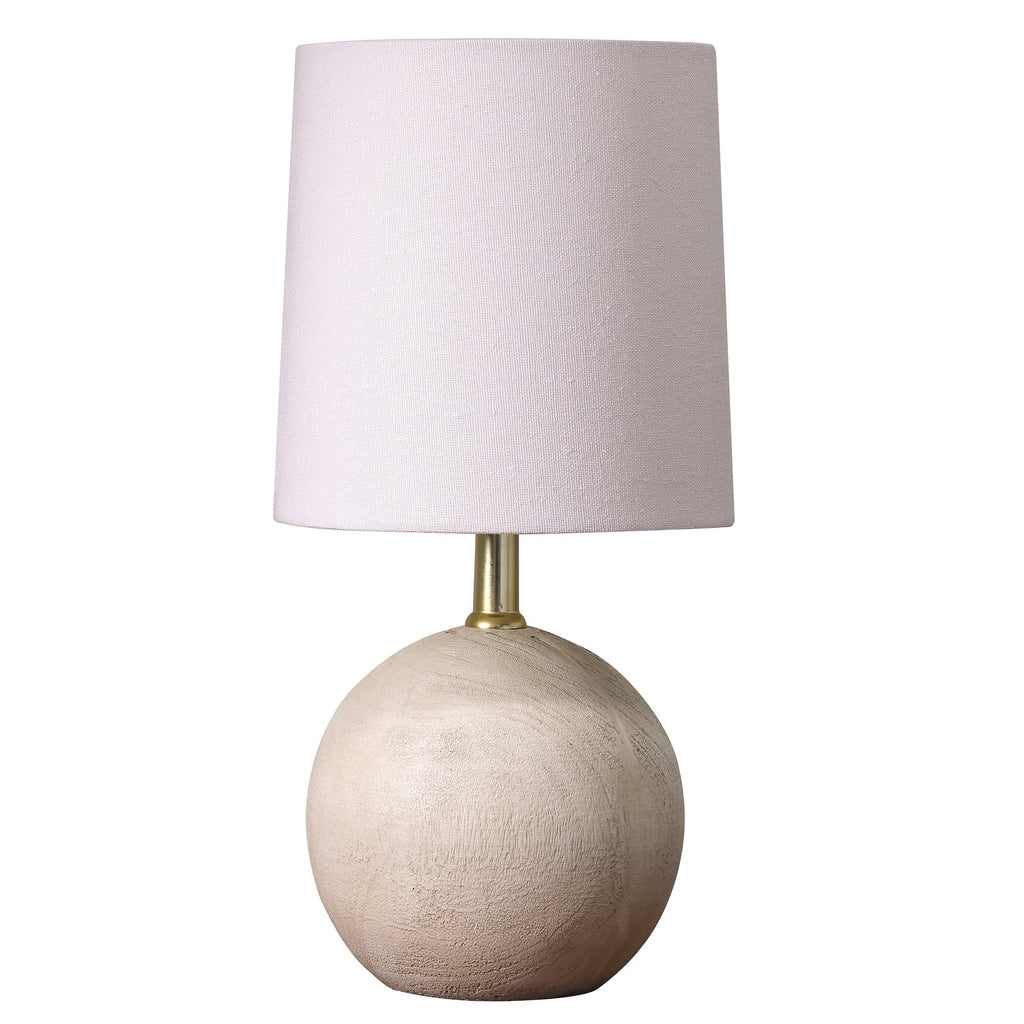 Natural Grey Resin Table Lamp H161