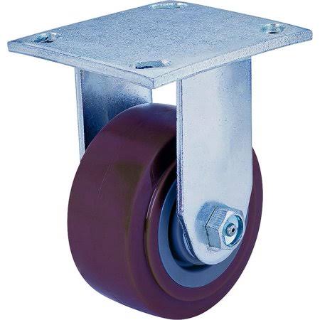 Rigid Polyurethane Plate Caster 4 by 2 inch J3061