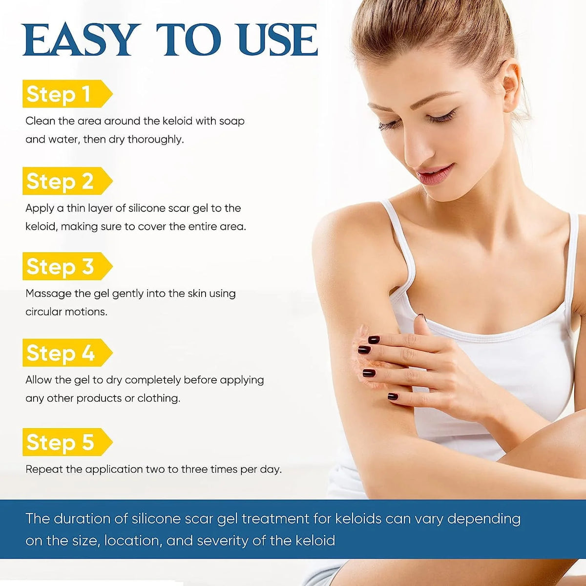 Scar Cream Gel with Allantoin and Retinol D184