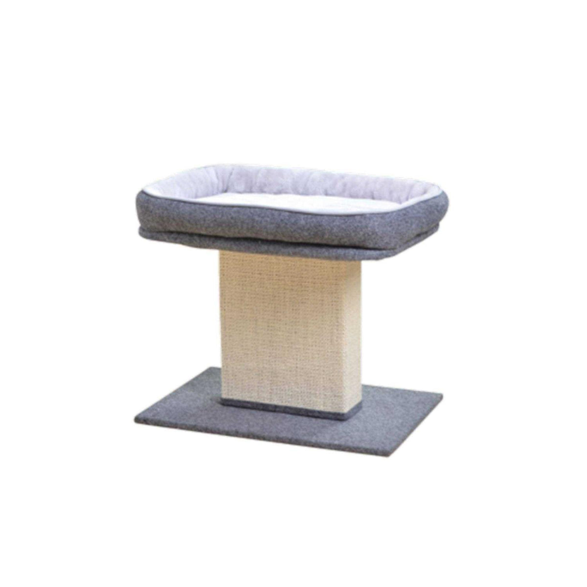 Cat Bed with Sisal Scratching Post Y95350