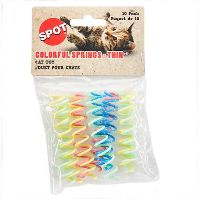 Colorful Springs Cat Toy V424404