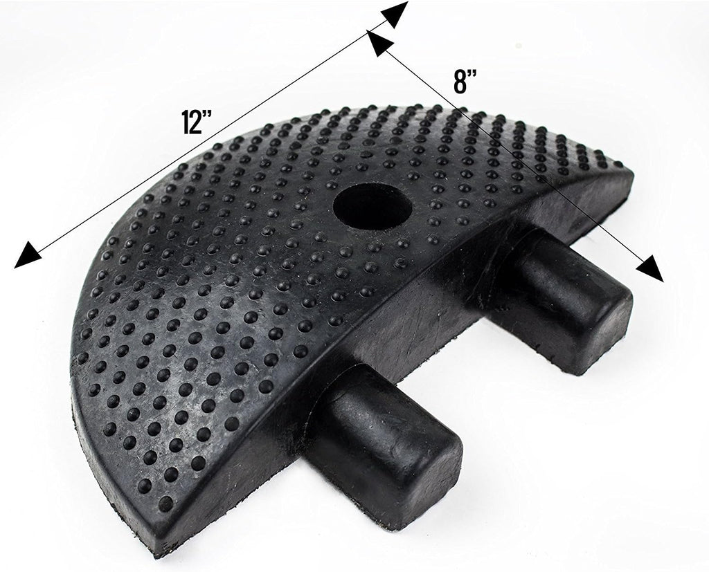 Set of 2 Rubber End Cap for Speed Bump D32924