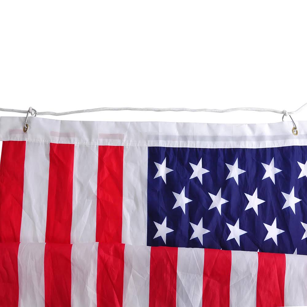 Aluminum Flagpole with US American Flag B6573
