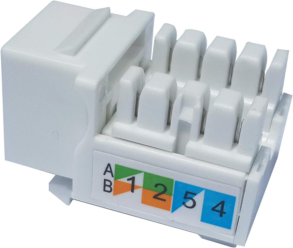 50-Pack Cat6 Keystone Jack D68542