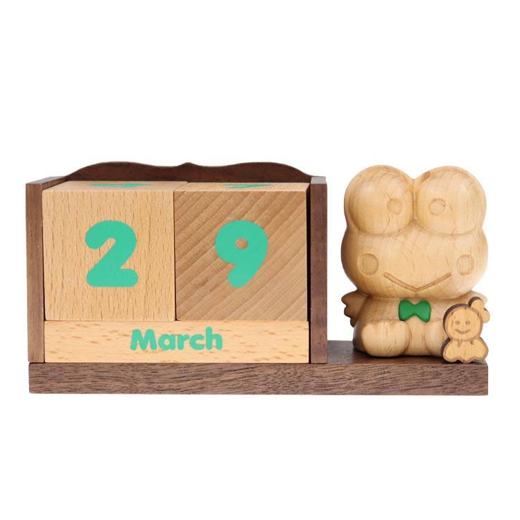 Wooden Perpetual Calendar F255