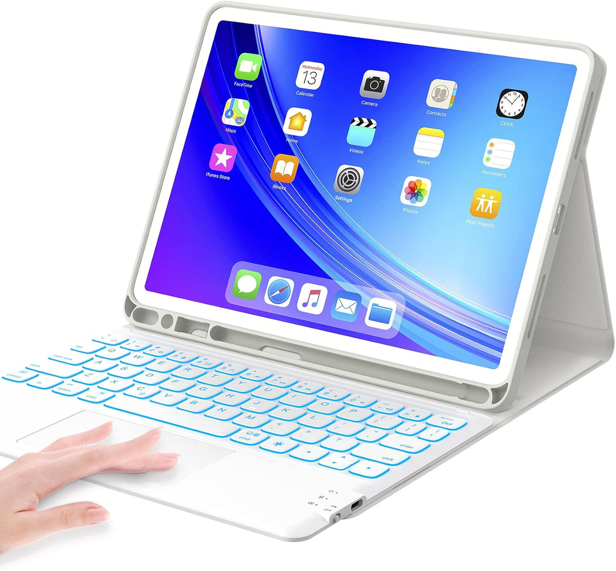 iPad Air 4th Generation Case with Keyboard, Black G707532
