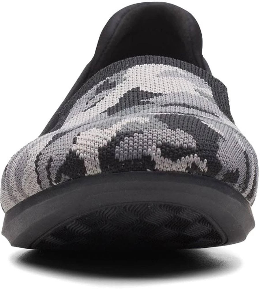 Black Camo Knit Shoes Y959