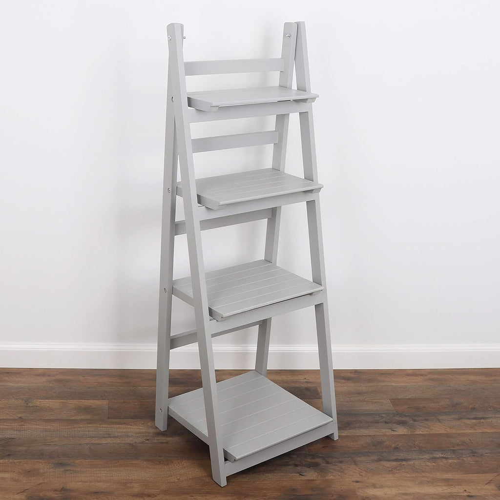 Wooden Ladder Bookshelf Y60343