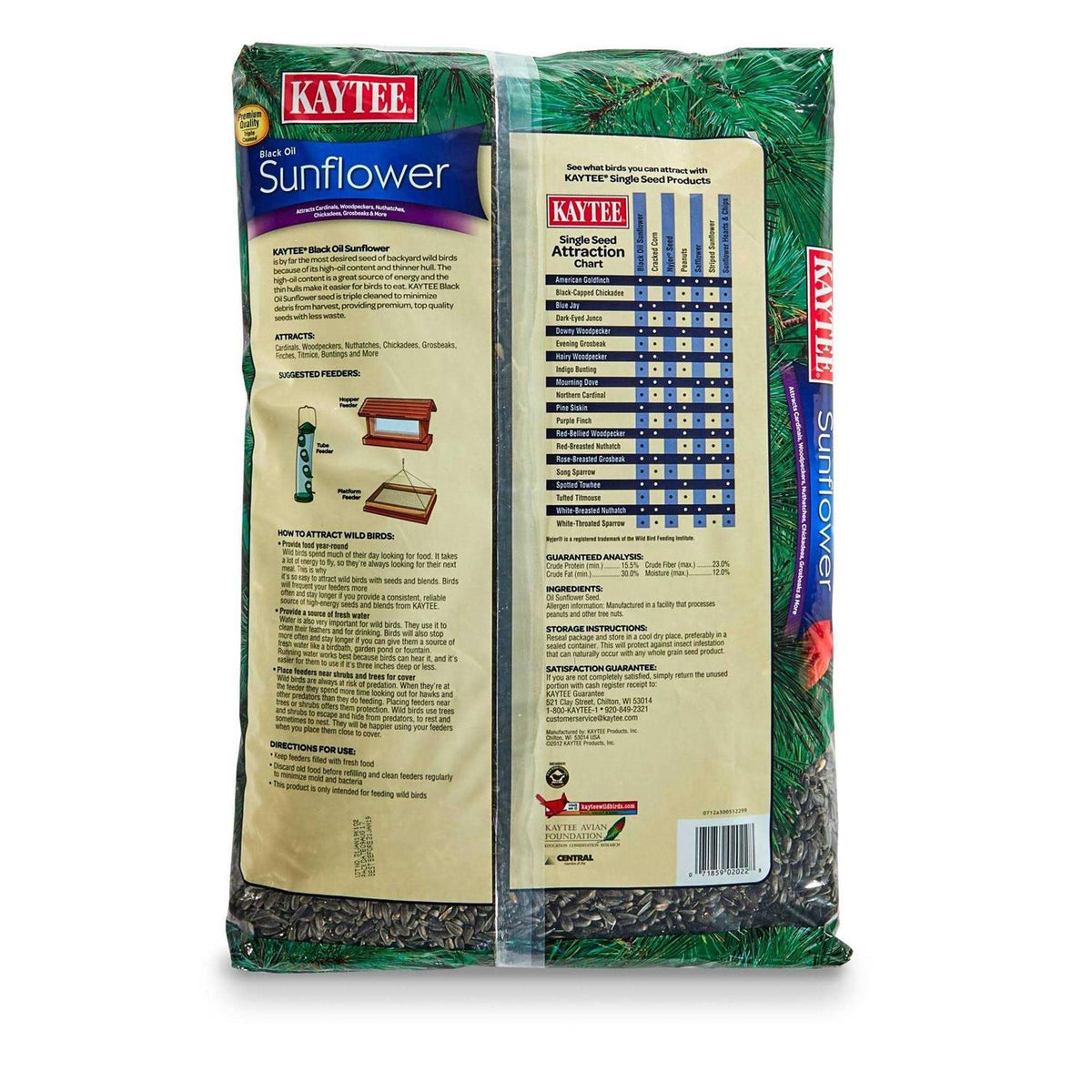 Black Oil Sunflower Wild Bird Food N931133