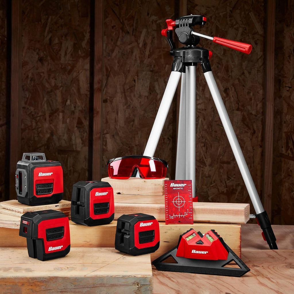 100 ft. Self-Leveling 3-Dot Laser Level O476