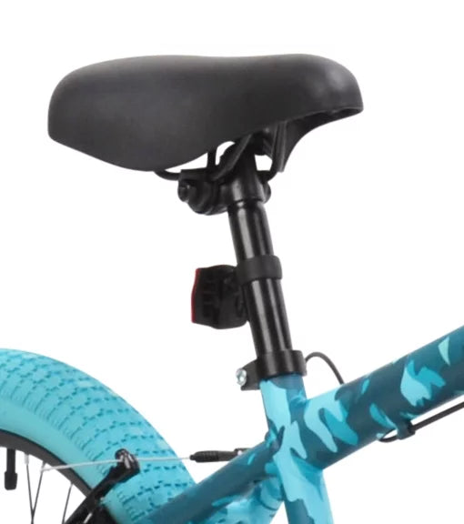 20-inch Turquoise Blue Camouflage BMX Child Bike P7127