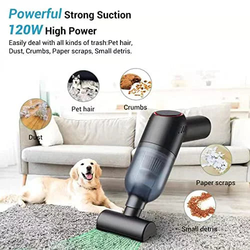 Lightweight Handheld Vacuum Cleaner with Strong Suction J610325