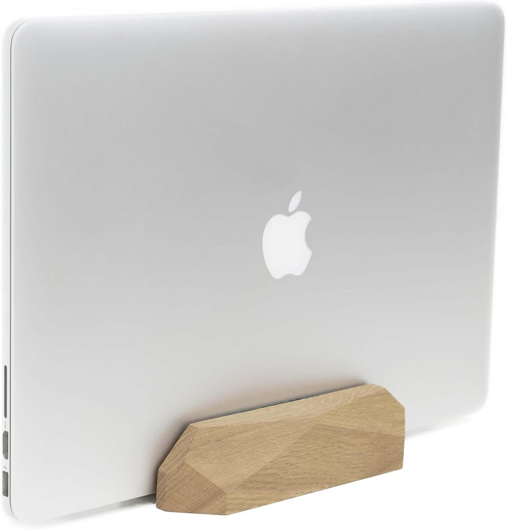 Vertical Laptop Stand (Oak) F974