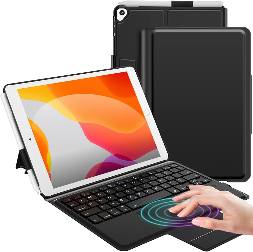iPad Air 4th Generation Case with Keyboard, Black G707532