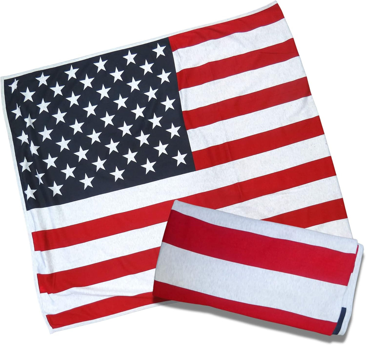 American Flag Red White and Blue Super Soft Lightweight Blanket 54 x 84 M60458