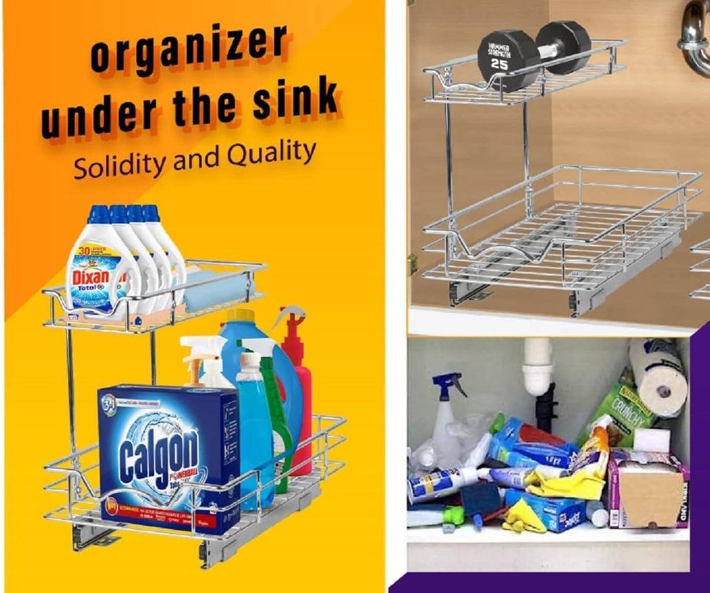 Pull Out Cabinet Organizer Sliding Shelf O21423