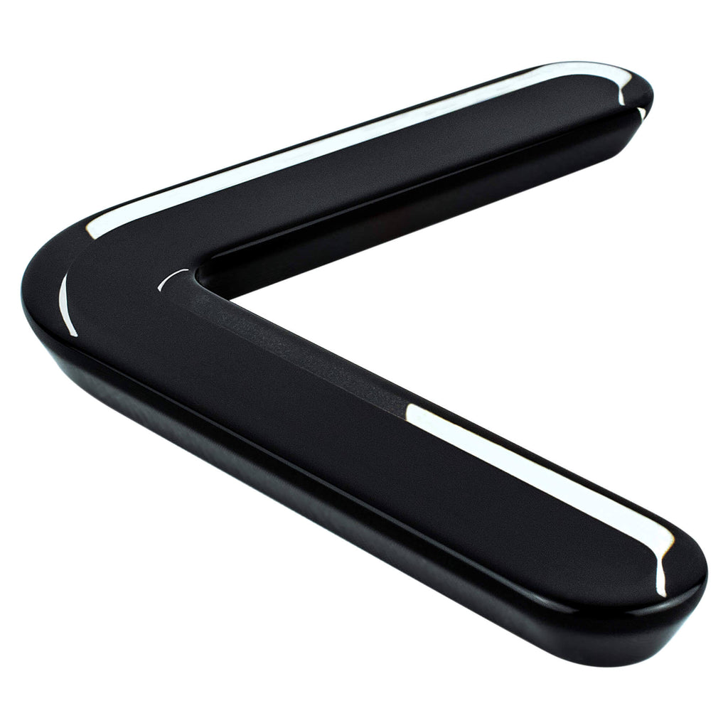 Transparent Black Cabinet Pull N4731