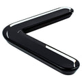 Transparent Black Cabinet Pull N4731
