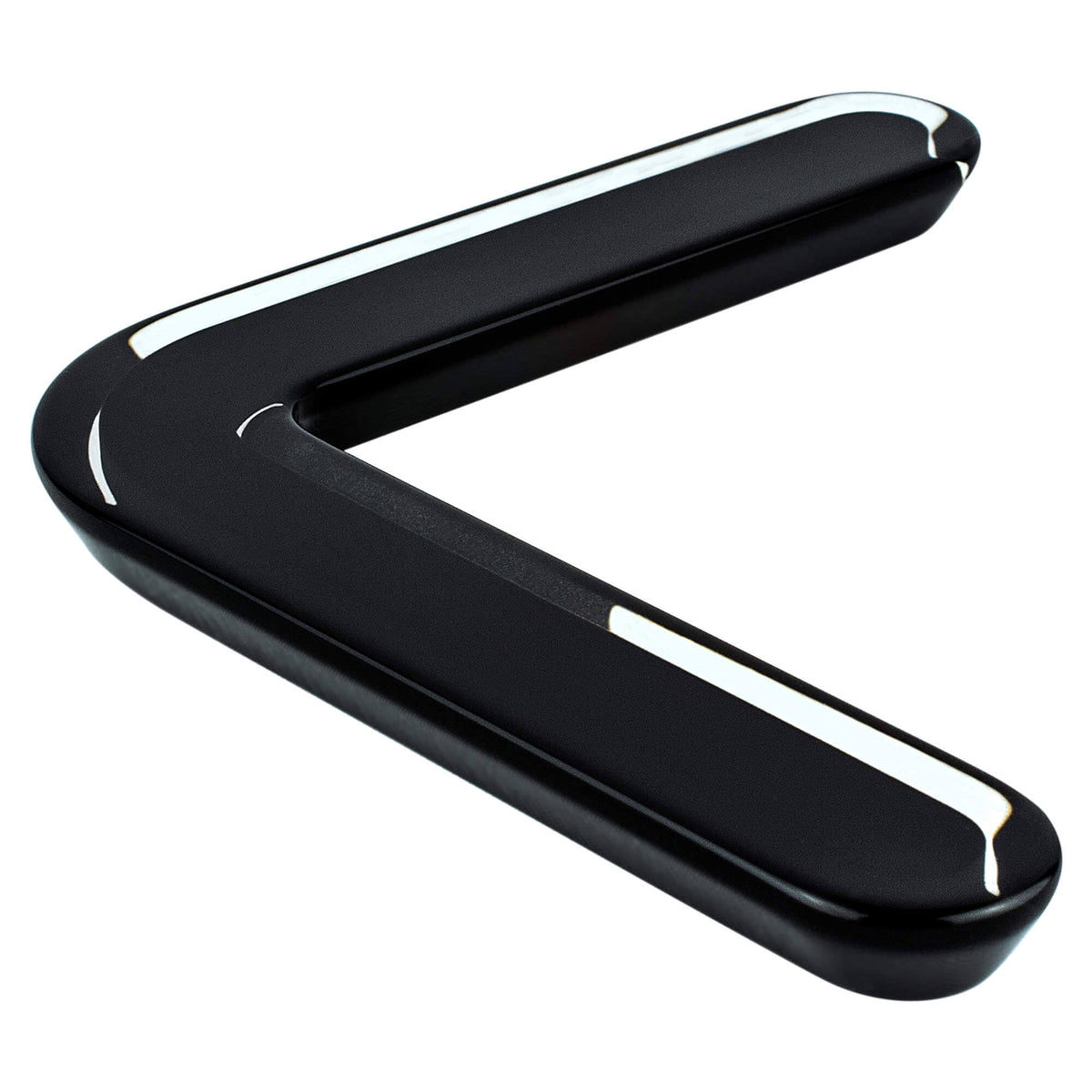 Transparent Black Cabinet Pull N4731