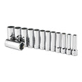 1/2 in. Drive SAE Deep Socket Set, 13-Piece X4722