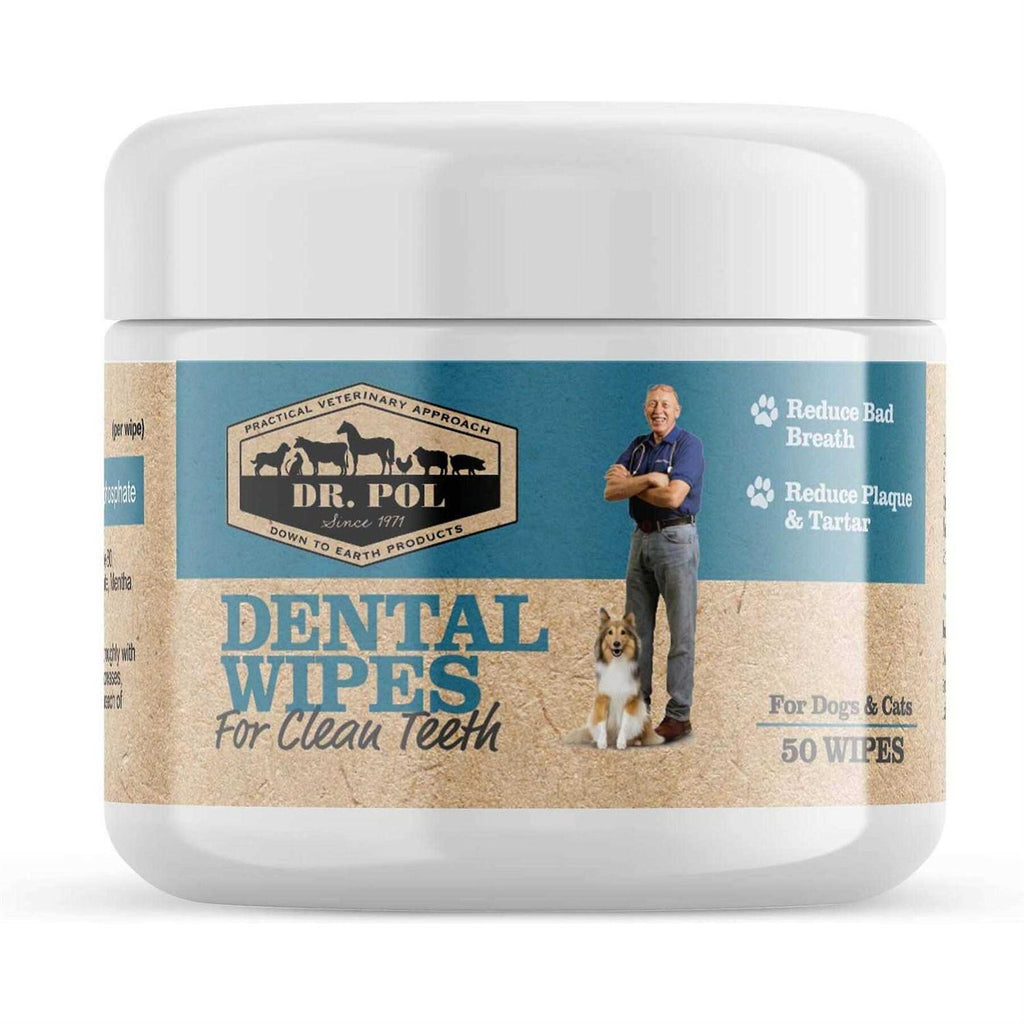Dental Wipes for Dogs & Cats 50 Count B1646