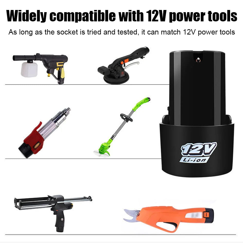 Cordless Angle Grinder 12V 16800 RPM Power Tool with 5 PCS Disc U520040