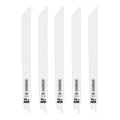 9 in. 14 TPI Bi-metal Reciprocating Saw Blades, 5 Pack Z456