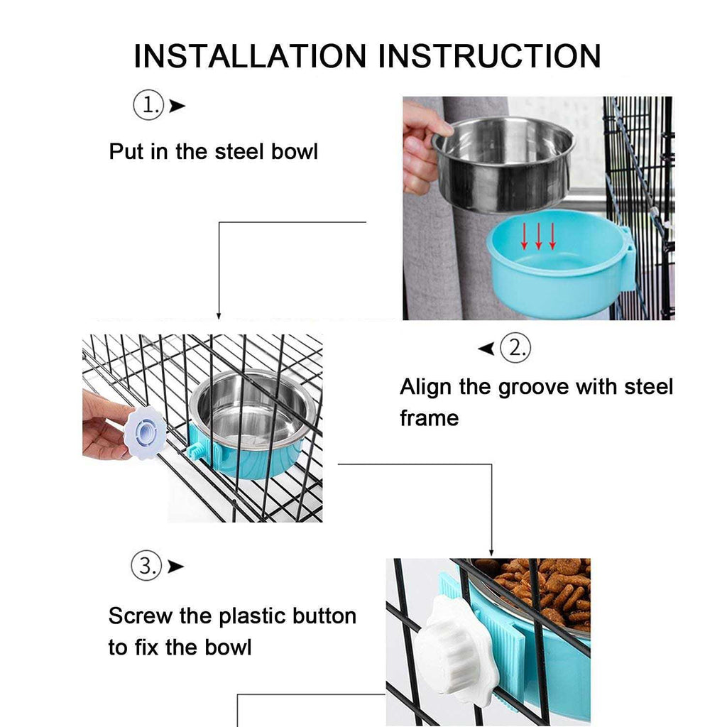 Stainless Steel Dog Crate Bowl D962690