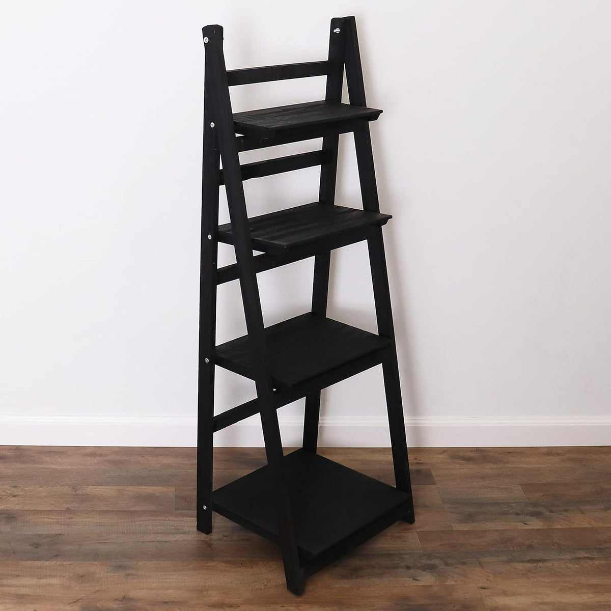 Wooden Ladder Bookshelf Y60343