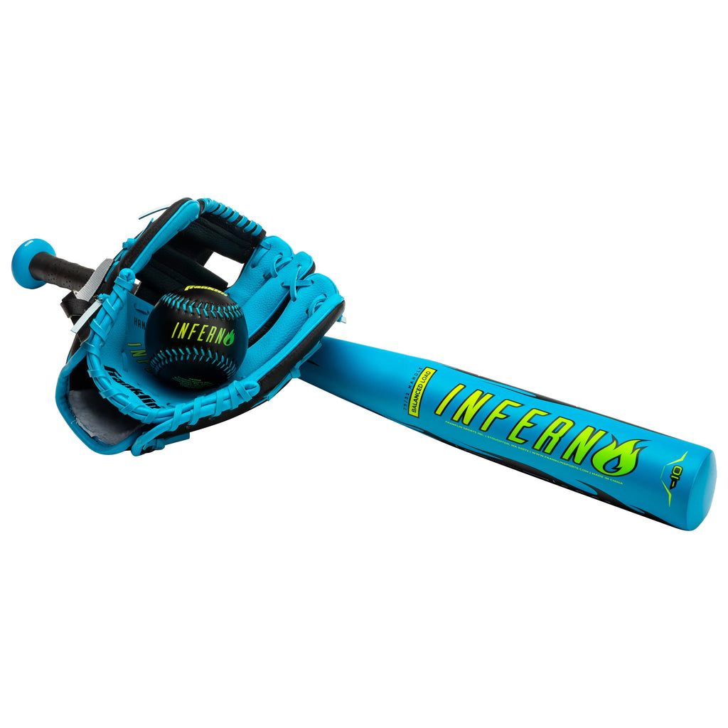 Baseball Teeball Set - Bat, Glove & Ball Set V817662