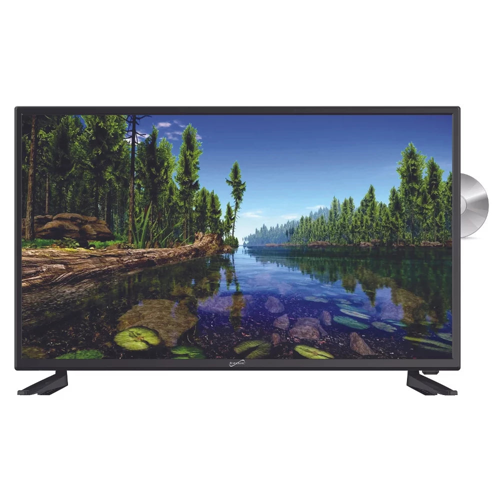 32-Inch Widescreen 720p LED HDTV with Built-in DVD Player W817