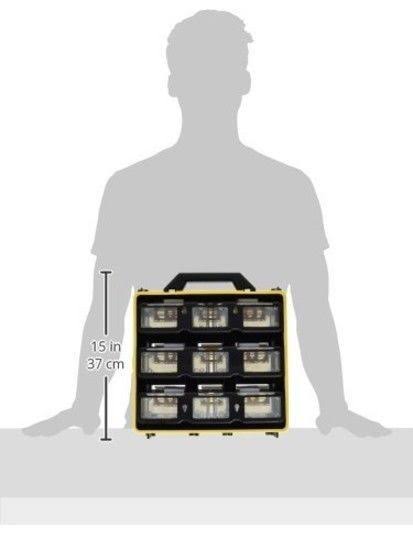 Mobile Hardware Case Tackle Box with Removable Compartment S32100