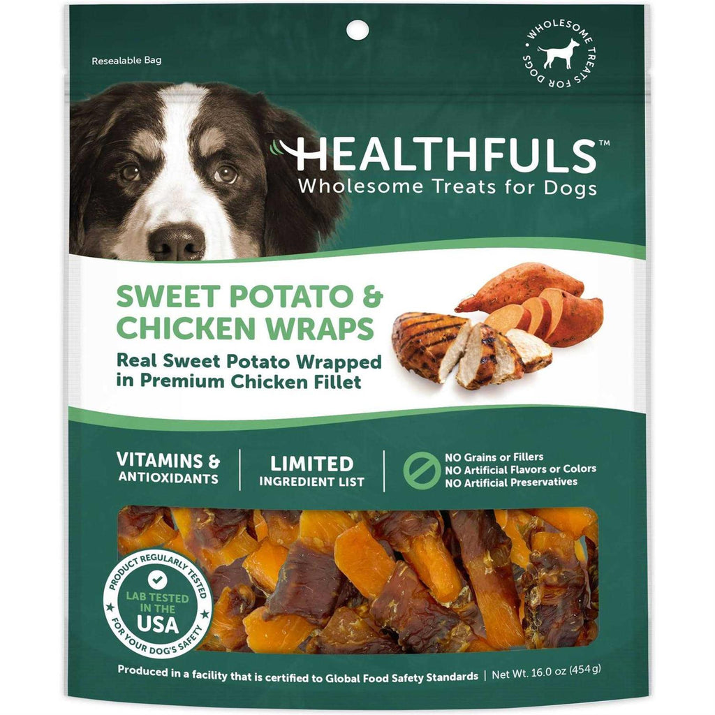 Sweet Potato & Chicken Wraps Dog Treats 16.0 oz X2917