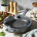 3.9 Qt Aluminum Nonstick Sauté Pan and Lid M885135